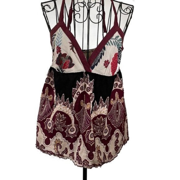 Forever 21 | Flower Print Bohemian Top - Picture 1 of 7